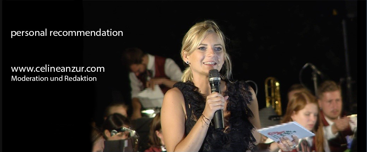 Celine Anzur, Moderation und Redaktion