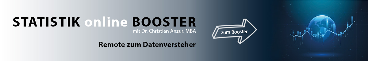 Statistik Online Booster mit Dr. Christian Anzur